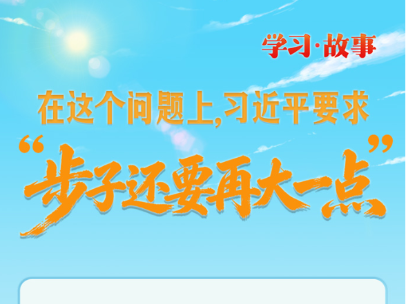 学习·故事丨在这个问题上，习近平要求“步子还要再大一点”