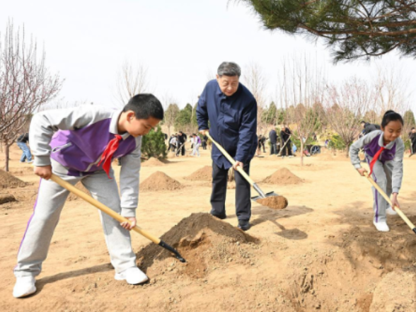 和总书记面对面｜植树增绿 共同为祖国发展贡献力量