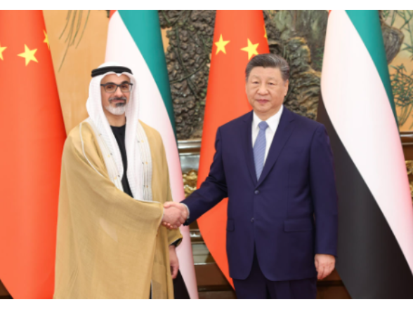 习近平会见阿联酋阿布扎比王储哈立德