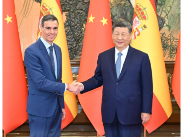 新华图讯｜习近平会见西班牙首相桑切斯