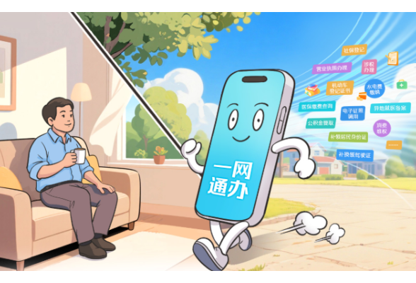 天天学习｜让百姓少跑腿、信息多跑路