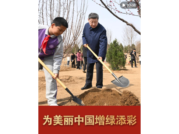 微视频｜为美丽中国增绿添彩