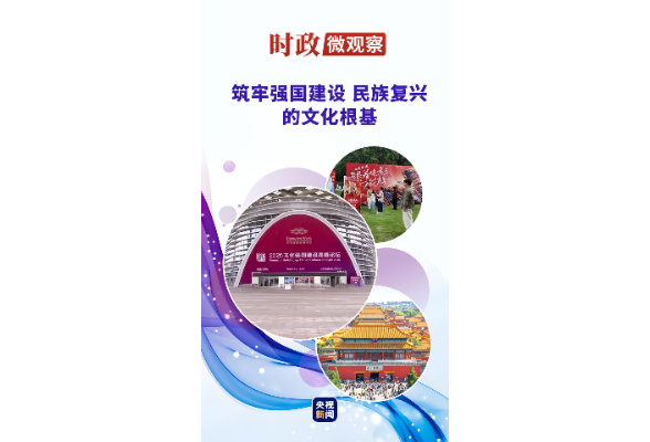 时政微观察丨文以载道 以文化人