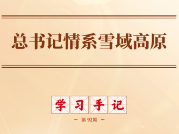 学习手记｜总书记情系雪域高原