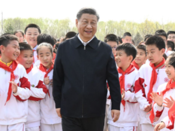 习语丨“茁壮成长，成为我们优秀的一代！”