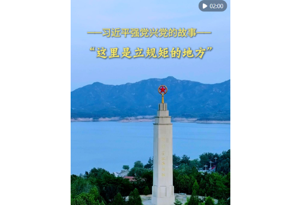 习近平强党兴党的故事｜“这里是立规矩的地方”