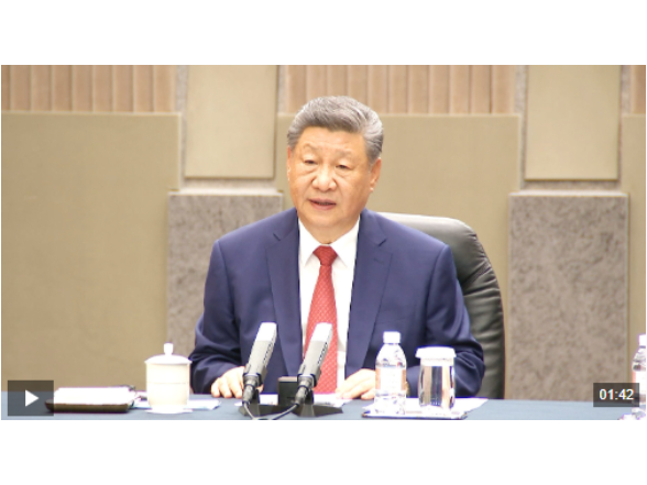 独家视频丨习近平：欢迎托卡耶夫总统出席2026世界人工智能大会