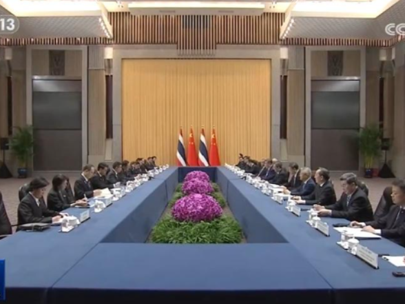 央视网|习近平会见泰国总理阿努廷