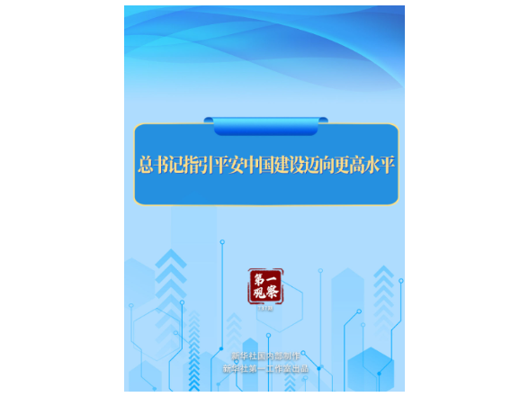 总书记指引平安中国建设迈向更高水平