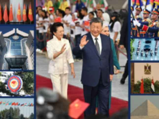 此行间·众行致远！100秒看习近平繁忙的亚非之行