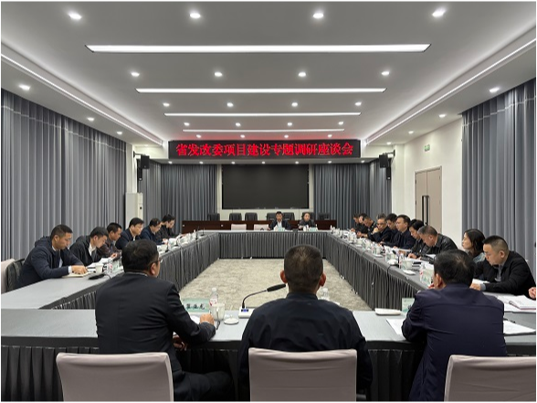省发改委项目建设专题调研座谈会在我区召开
