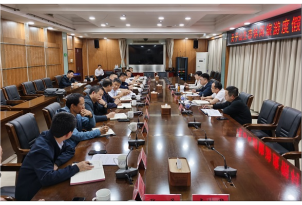綦小广专题调度天子山生态休闲旅游度假村项目