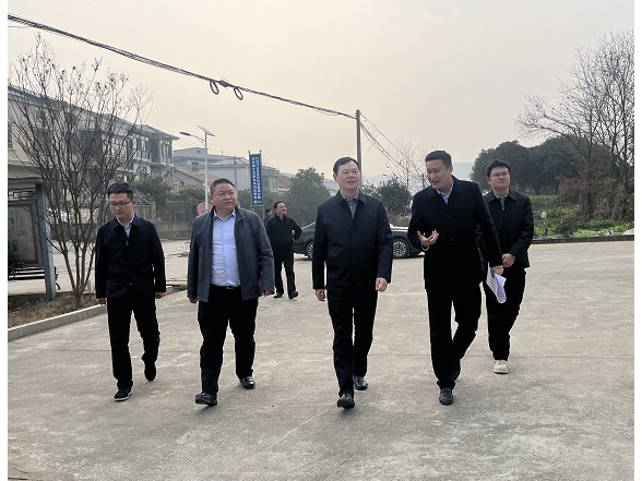 余亚军调研长岭街道暨安全生产检查工作