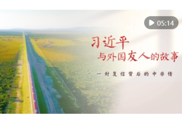 习近平与外国友人的故事｜一封复信背后的中非情