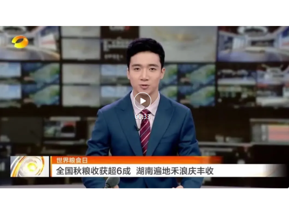 媒体聚焦 | 临澧县利用农业科技助力粮食丰收