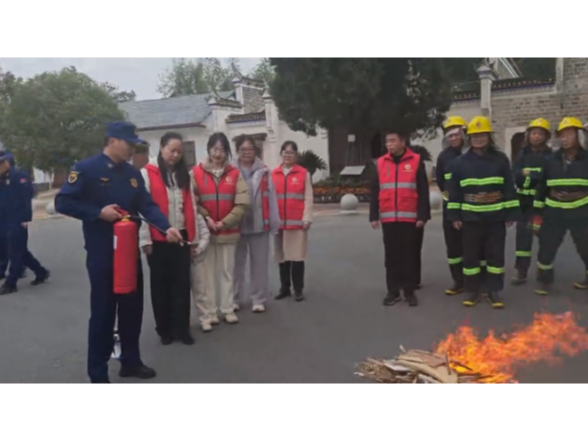 临澧县开展文物消防演练 筑牢安全防线
