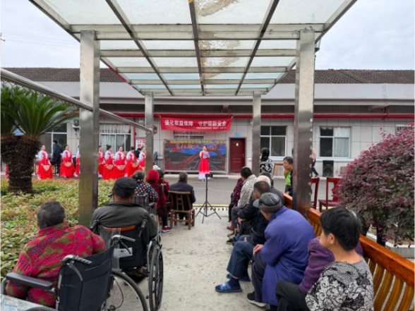 刻木山乡彭市社区党群服务中心开展“敬老月”系列活动