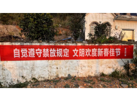 停弦渡镇多措并举开展烟花爆竹禁燃禁放宣传活动