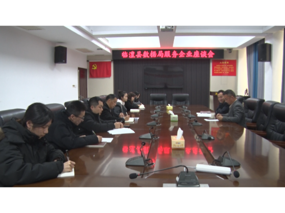 请进来  坐下来  聊起来 ——临澧县数据局服务企业面对面