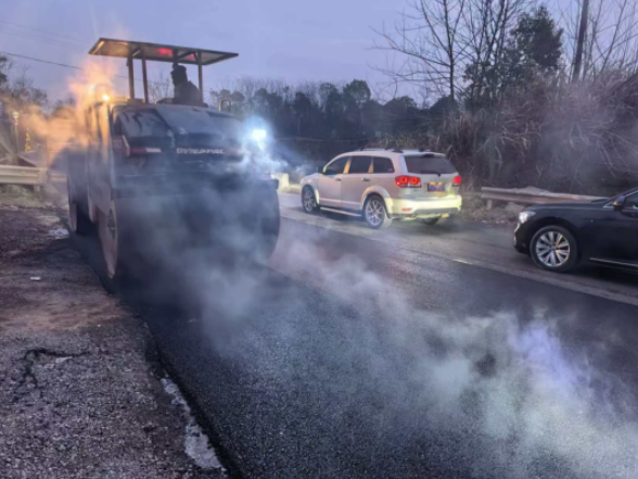 临澧县公路建设养护中心：推动复工建设 保障道路安全畅通 