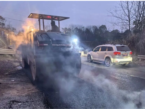 马力全开！临澧县公路建设按下复工“加速键”！