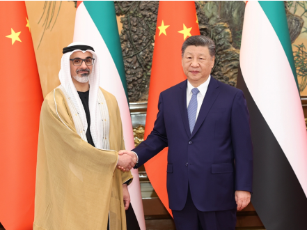 习近平会见阿联酋阿布扎比王储哈立德