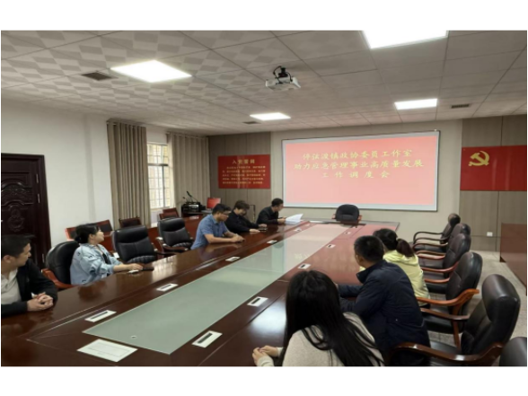 停弦渡镇政协委员工作室：积极助推应急管理事业高质量发展