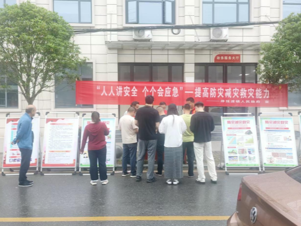 停弦渡镇：多维宣传齐发力 筑牢安全“防火墙”