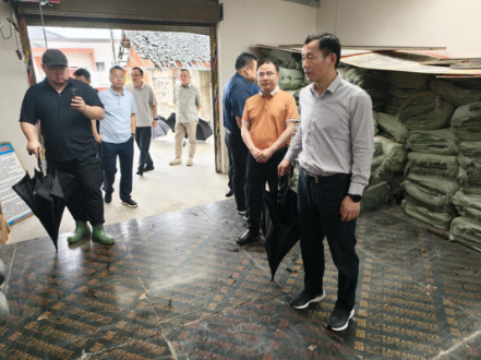 县领导督导检查防汛备汛工作