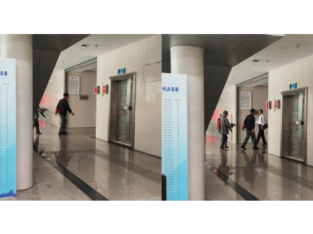 我是你的眼 ——“保安蓝”守护“银发族”  政务服务无盲区