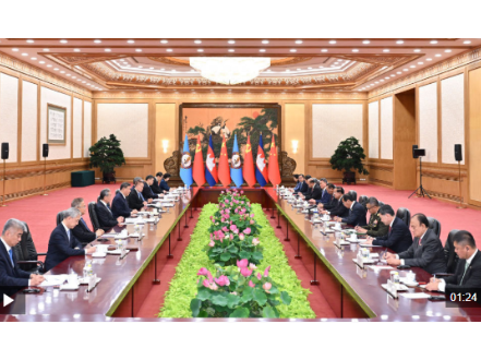 	独家视频丨习近平会见洪森：共守和平、共谋发展、共创繁荣，扎实推进中柬命运共同体建设