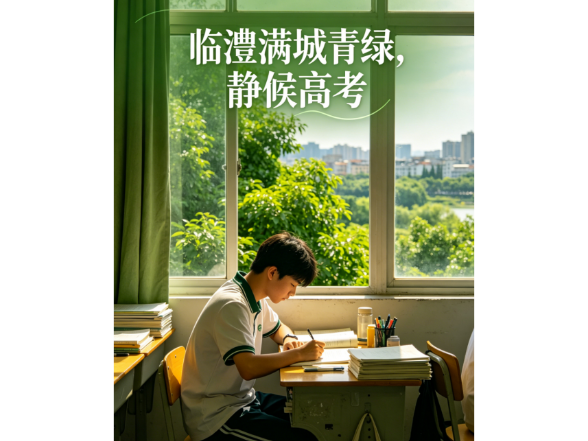 满城青绿静候—— 临澧园林邀您一起为高考静音