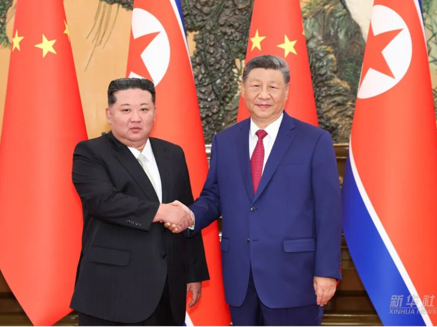 习近平总书记同金正恩总书记交往的精彩瞬间