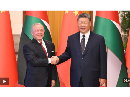 习近平同约旦国王阿卜杜拉二世会谈