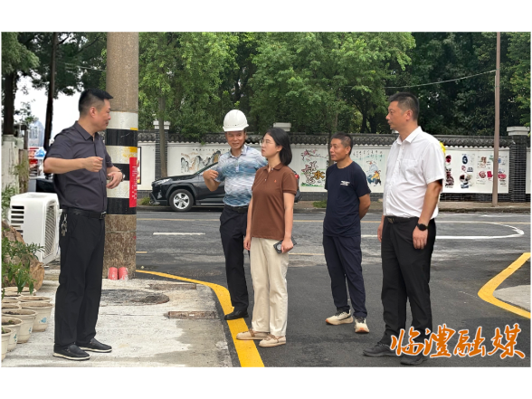 【匠心筑城 宜居临澧】临澧县领导带队调研城区重点城建项目