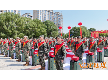 临澧县举行2026年下半年新兵欢送大会 60名新兵奔赴军营