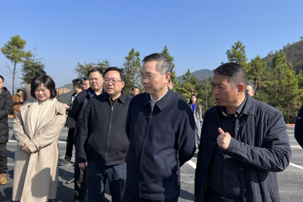 陈恢清来茶调研乡村振兴和软弱涣散党组织整顿工作