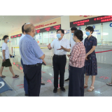 市人大常委会副主任胡波一行来茶调研社保基金监管工作