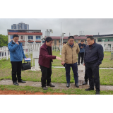 湖南省气象局总工程师汪扩军到茶陵检查指导防汛备汛工作