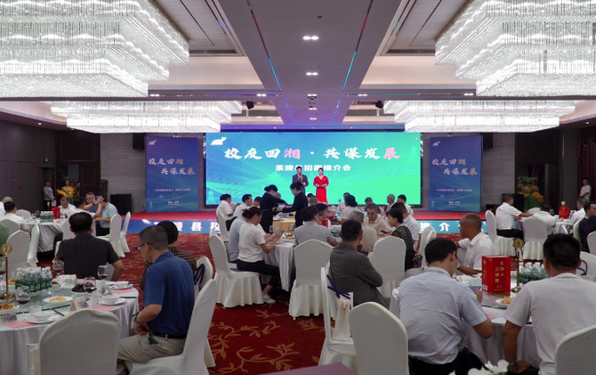 茶陵县举行“校友回湘・共谋发展”招商推介会