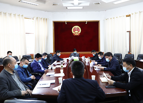 茶陵县重点项目建设调度会召开