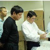邓元连到泰阳药业主持召开现场办公会