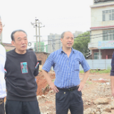 王友文现场调度西环线项目建设工作 