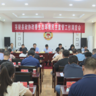 茶陵县调度改善生态环境民主监督工作