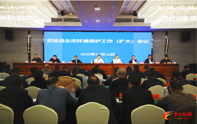 2025年茶陵县生态环境保护工作（扩大）会议召开