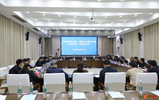 杨红兵主持召开茶陵县委统一战线工作领导小组2026年第一次全体会议