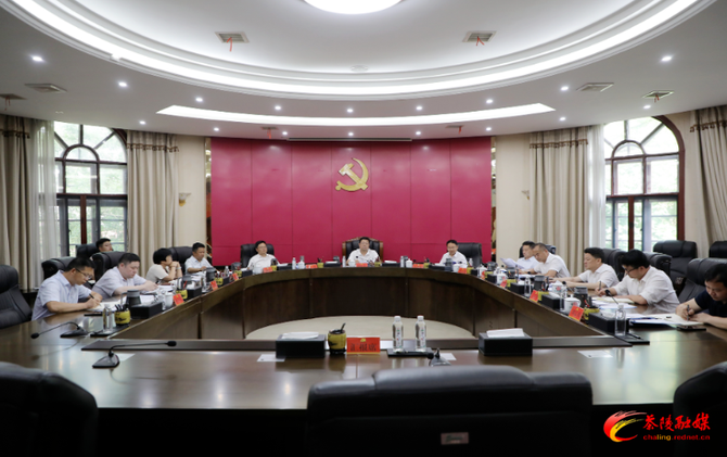 杨红兵主持召开中共茶陵县委常委会2026年第12次会议