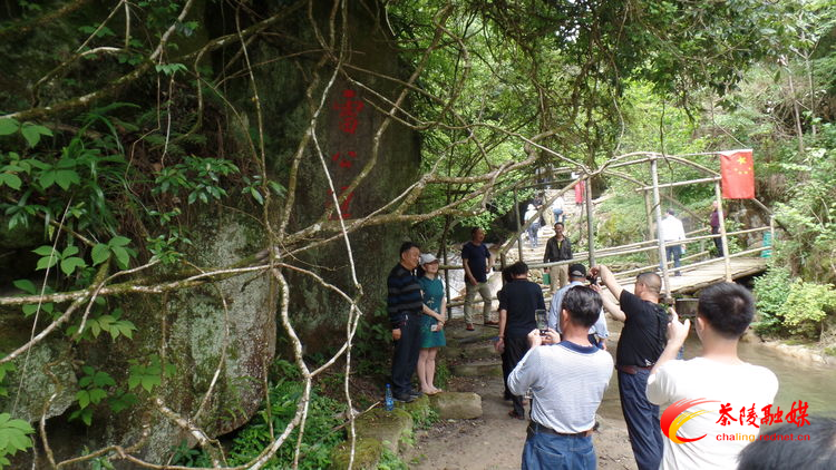 游览雷公潭、观音溪、三江口、崴脚石、竹心泉水、观音瀑布等生态景点