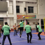 云阳中学举办教职工气排球比赛