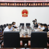 省安全生产督导组来茶开展2022年第五轮全省安全生产重点联系督导工作
